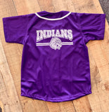 PNG purple button up jersey