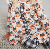 Lilith Pumpkin Peplum Set