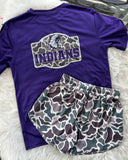 Camo Front Back Design Indians Dri Fit