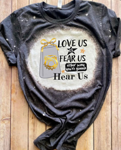 Love us, Fear us, Nederland tee