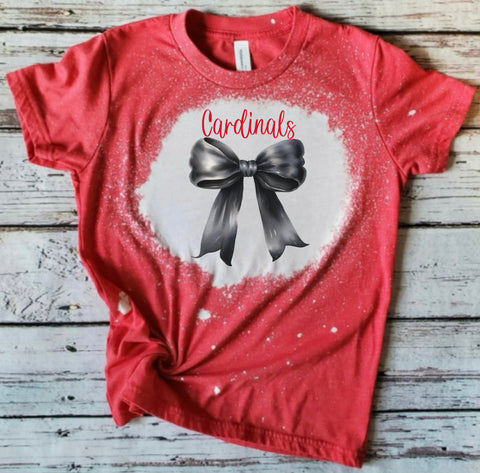 Cardinals Bow tee