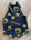 Bulldogs Bummie Overalls (Boy)