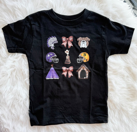 MCM Coquette black tee
