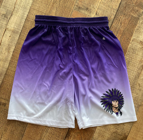 Purple Ombre PNG shorts