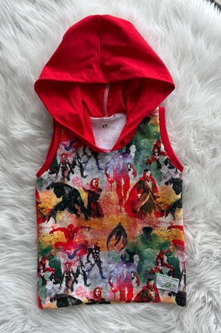 Heroes Hooded Tank