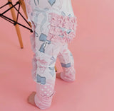 Samantha Bows ruffle zip sleepy