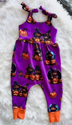 Halloween Teddies ~ Skye Romper