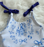 Royal Disney Skye skirted bodysuit