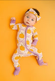 Pumpkin and bows bamboo sleeper