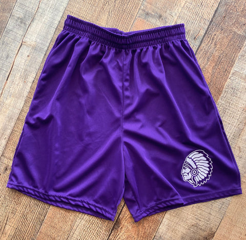 PNG purple dri fit shorts (ver 2)