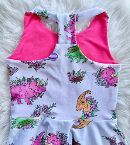 Floral Dino Sofie dress