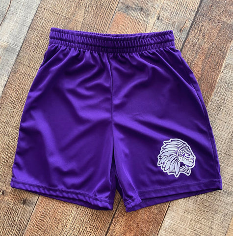 PNG purple dri fit shorts (ver 1)