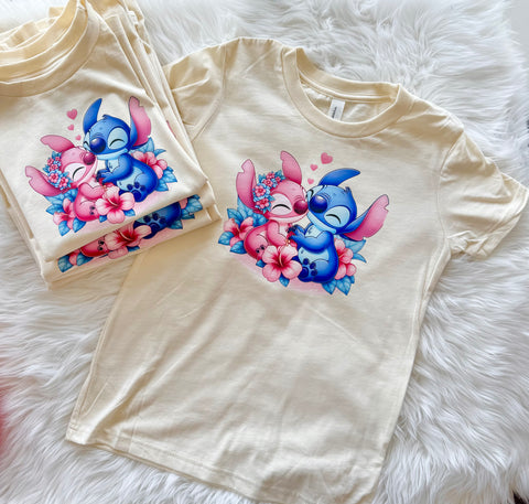 Stitch and Angel tee