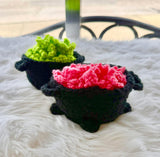 Aurora’s cottage- cauldron coasters