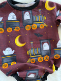 Boo Train Oversized Romper