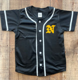 Black Nederland button up jersey