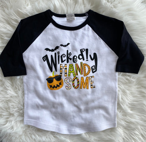Wickedly Handsome raglan
